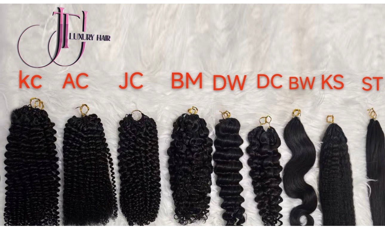 15A Premium Crochet Human Hair Bundles