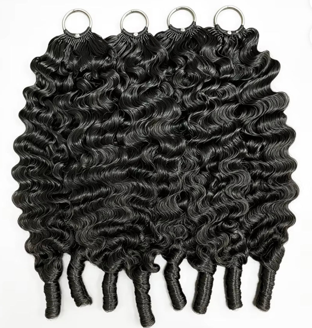 15A Premium Crochet Human Hair Bundles