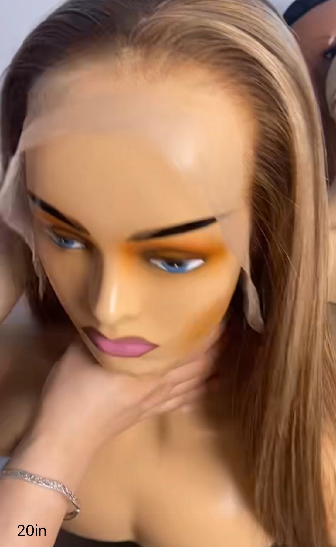 Premium Raw Custom-Made Blonde 15A Wig [13 x 4 frontal]
