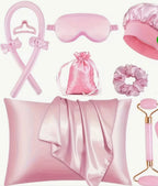 Satin Pillowcase Set With Accessories