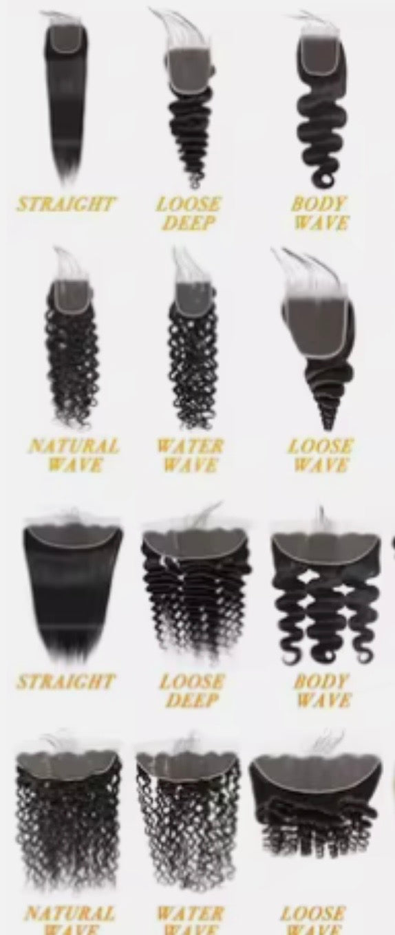 Luxury Closures - Frontals 9A/10A